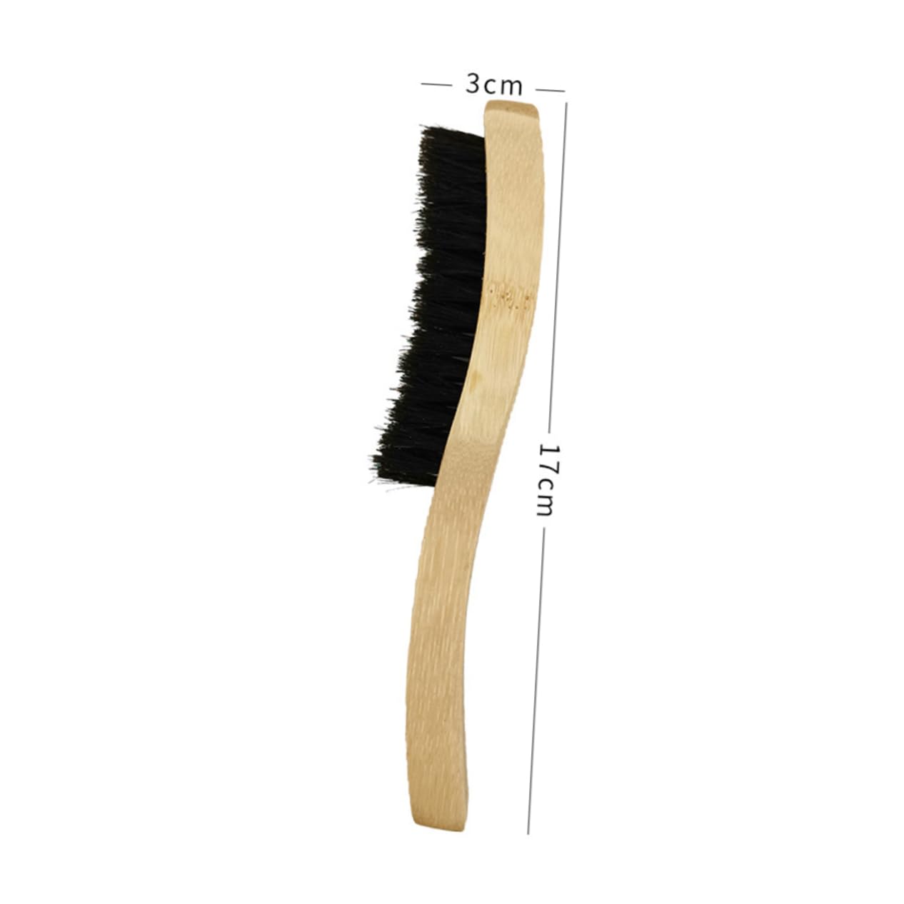 VICASKY Men's Beard Brush Beard Care Accessory Practical Beard Cleaning Brush Wooden Handle Beard Brush Mustache Brush Wood Beard Comb