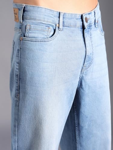 Image of HIGH Star Men's Regular Fit Mid Rise Jeans