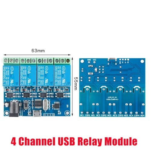4 relais USB 5V LCUS-4 commutateur intelligent pour domotique et serveur - 4