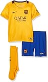 2015-2016 Barcelona Away Nike Little Boys Mini Kit