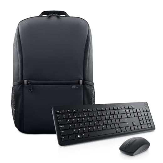 Mochila Dell Ecoloop 14-16 + Kit Teclado e Mouse KM3322W