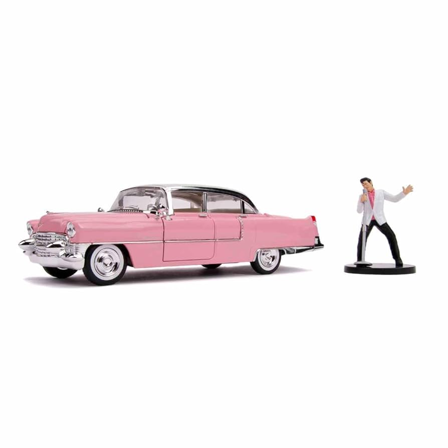 Jada Toys Elvis Presley Cadillac Fleetwood 1955 1/24 Scale