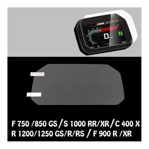 Protecteur de Film Protection d'écran Moto Anti-Rayures pour Compteur R1250GS F750GS