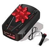 2026 Newly Radar Detector with Mute Memory, City/Highway Mode, Long Range Tracking, LED Display, Ideal Gift for Cars Black 1014