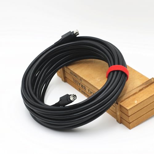Image of Compatible with HiVi-Swan D100 & Edifier R1700BT /R1850DB Master-Slave Speaker Cable, 4-Pin High-Flex Pure Copper Audio Cable, Dual-Shielded Interconnect Wire - Lossless Audio Transmission (26.2ft)