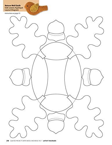 Quilted Projects with Wool and Wool Felt: Easy Techniques with Full-Size Templates (Design Originals) - Image 5