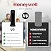Honeywell Air Genius 5 Air Purifier for Large Rooms up to 1200 Ft², Permanent Washable Filters, Reduces Dust, Pollen, Pet Dander, Odors, Smoke, Black, HFD320