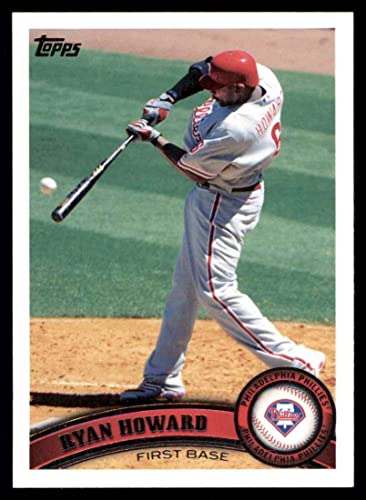 2011 Topps #420 Ryan Howard Philadelphia Phillies (Baseball Card) NM/MT Phillies