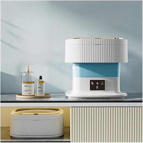 Tonainミニ洗濯機 脱水機 新登場小型洗濯機 10L大容量 折りたたみ洗濯機 小型洗濯機 脱水機能付き 5/10分洗濯・3分脱水 小型洗濯器 簡易 折り畳み ポータブル 洗濯機 下着・ベビー服・タオル・洗えるマスク洗濯 旅行、一人暮らし、急速脱水 自宅