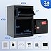 Drop Safe for Business Depository Cash Safes with Drop Slot 2.6 CUB Money Safe Box with Digital Combination and Anti-Fishing for Home Office Hotel Restaurant