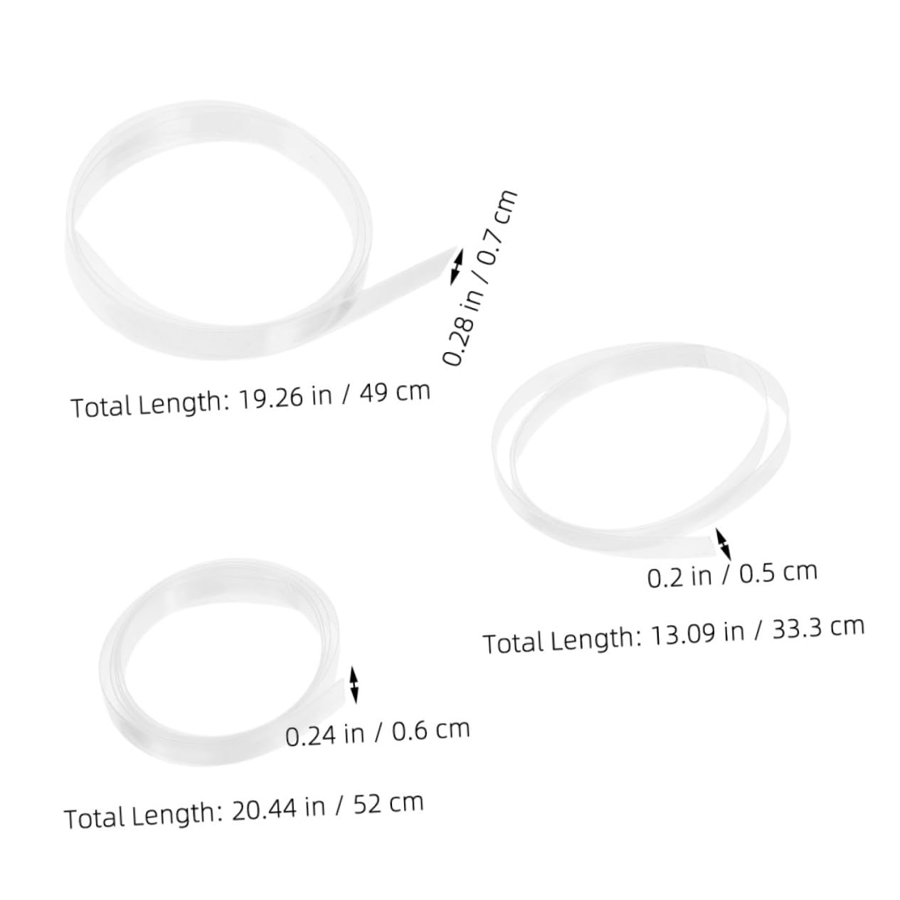 Mipcase 15pcs Glasses Ear Pads Heat Shrink Tube Retainer Temple Covers Soft Comfortable Antislip Universal Fit for Daily Outdoor Activities