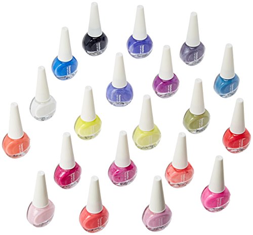 Tweets Finger Nail Polish Color Lacquer Collection Set (20 Piece Set)