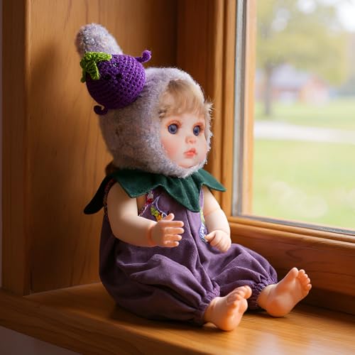 Muñeca Reborn Baby Doll realista de 18 pulgadas miniatura 3