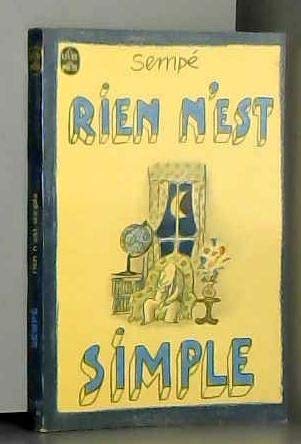 Rien n'est simple [French] B0000DXUSM Book Cover