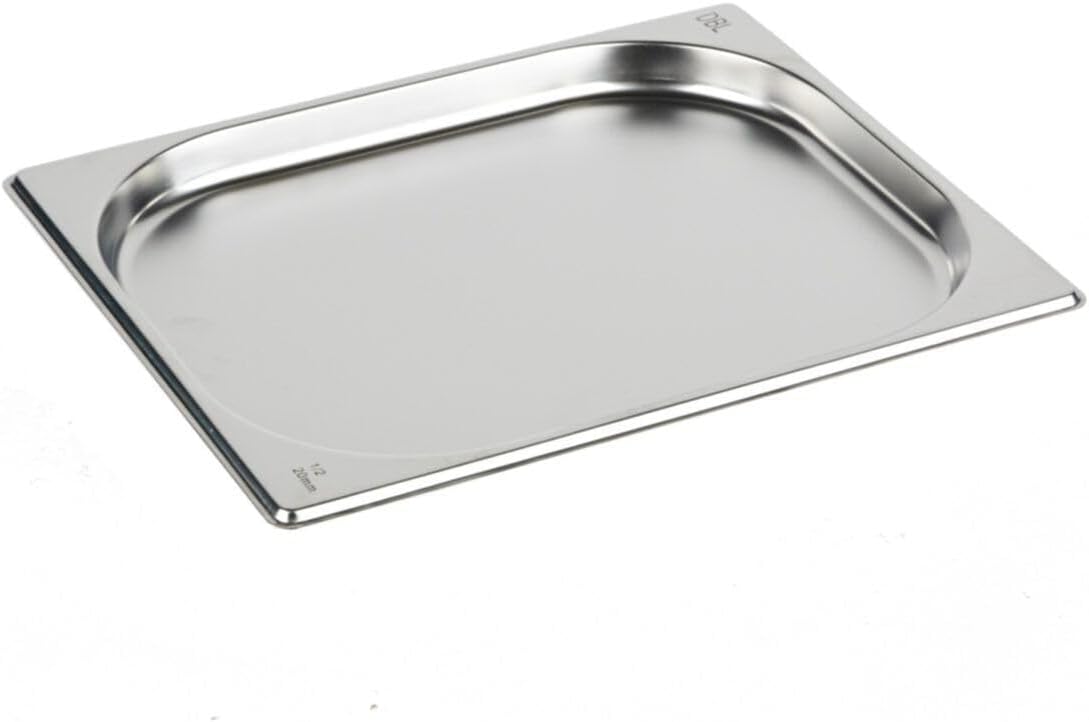 Paslanmaz Çelik Gastronom/gastronorm Küvet Gn 1/2-20 (32,5 X 26,5 X 2 CM)