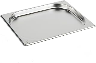 Paslanmaz Çelik Gastronom/gastronorm Küvet Gn 1/2-20 (32,5 X 26,5 X 2 CM)