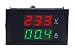 UCTRONICS AC 80V-300V 100A 2 in 1 Voltmeter Ammeter LED Digital Multifunction Panel Meter Measurement Meter Dual Display with Current Sense Transformer