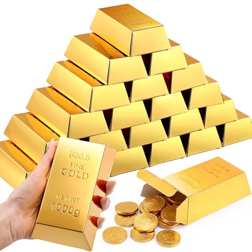 Honoson 36�� �S�[���h�o�[ �t�F�C�N�M�t�g�{�b�N�X �z�C���S�[���h�o�[ �p�[�e�B�[�L�O�i�{�b�N�X �y�[�p�[�S�[���f���t�F�C�o�[�{�b�N�X �C���J�W�m�e�[�}�p�[�e�B�[�f�R���[�V���� �L�����f�B�[�g���[�g�`���R���[�g��������A5.5 x 3.2�C���`