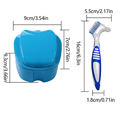 Porta Dentiera Contenitori,Xiuyer 2pcs