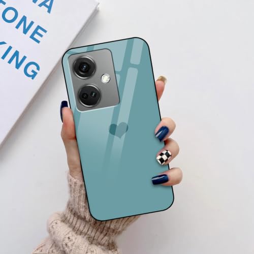 Image of COLORflow Back Cover Compatible with OnePlus Nord CE 3 5G | Pastel Hearts Color Customized | Shockproof TPU Bumper with Camera Protection Back Cover Compatible with OnePlus Nord CE 3 5G