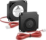 GDSTIME 40mm x 10mm 4010 Blower Fan 24V Dual Ball Bearing, Ender 3 Upgrade 24 Volt DC Brushless Hotend Part Cooling Fan 2 Pin with 3.3 FT Wires for Ender 3 V3 KE Ender 5 Pro CR-6 SE 3D Printer, 2-Pack