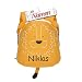 Produktbild LÄSSIG Kinder Rucksack mit Namen personalisiert, Kleiner Kinderrucksack für Kindergarten Kita, Mini Kindergartenrucksack, Kindergartentasche 3,5 L (Löwe)