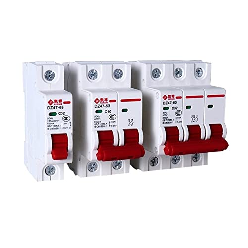 Disjoncteur DZ47-63 C40 protection surcharge 400V 1P