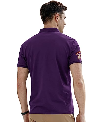 Image of Men's Regular Fit Solid Polo T Shirt |Half Sleeves Collar Tshirts for Men| Casual Tshirt