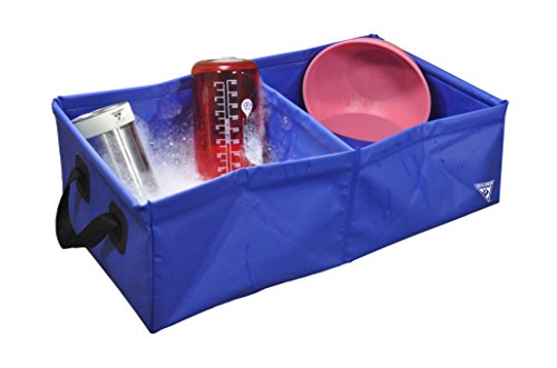 Seattle Sports Outfitter Class Double Pack Sink - Collapsible Dual Camp Dish Washing Basin #TOP4