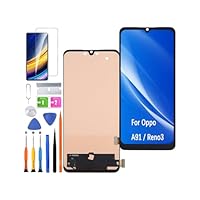 LCD Display Repuesto Reno8 T Pantalla LCD Para Oppo Reno8 T 4G 2023 - Pantalla Táctil Completa Con Herramientas, Reemplazo Original, Color Negro, Compatible Con CPH2481 Pantalla Completa Assembly Herramientas
