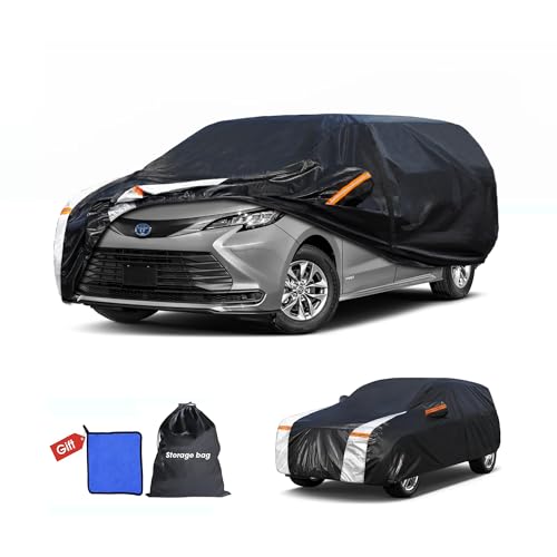 Photo 1 of 10 Layers Car Cover Custom Fit for Sienna 100% Waterproof All Weather Automobilesl