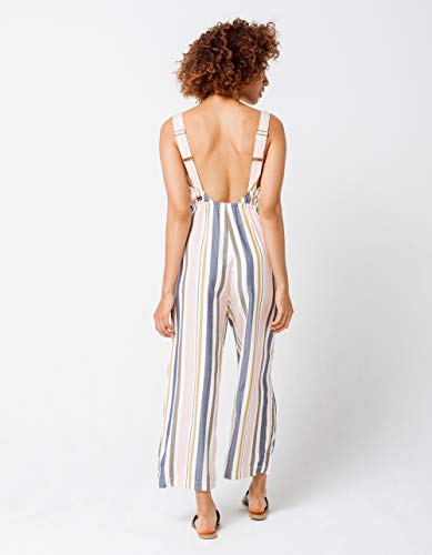 Rvca Womens Ursan Jumpsuit, Multi, M #TOP1