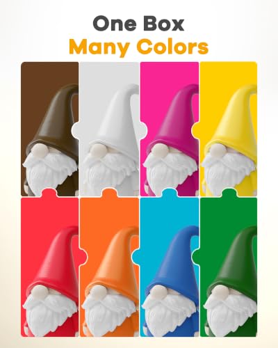 Image of YOOPAI PLA+ Filament 1.75mm, 250g Starter Color Bundle, 8 Rolls