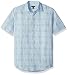 Van Heusen Men's Big and Tall Printed Slub Short Sleeve Shirt