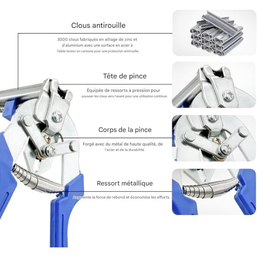 Pinces à segments de piston outil manuel construction avicole