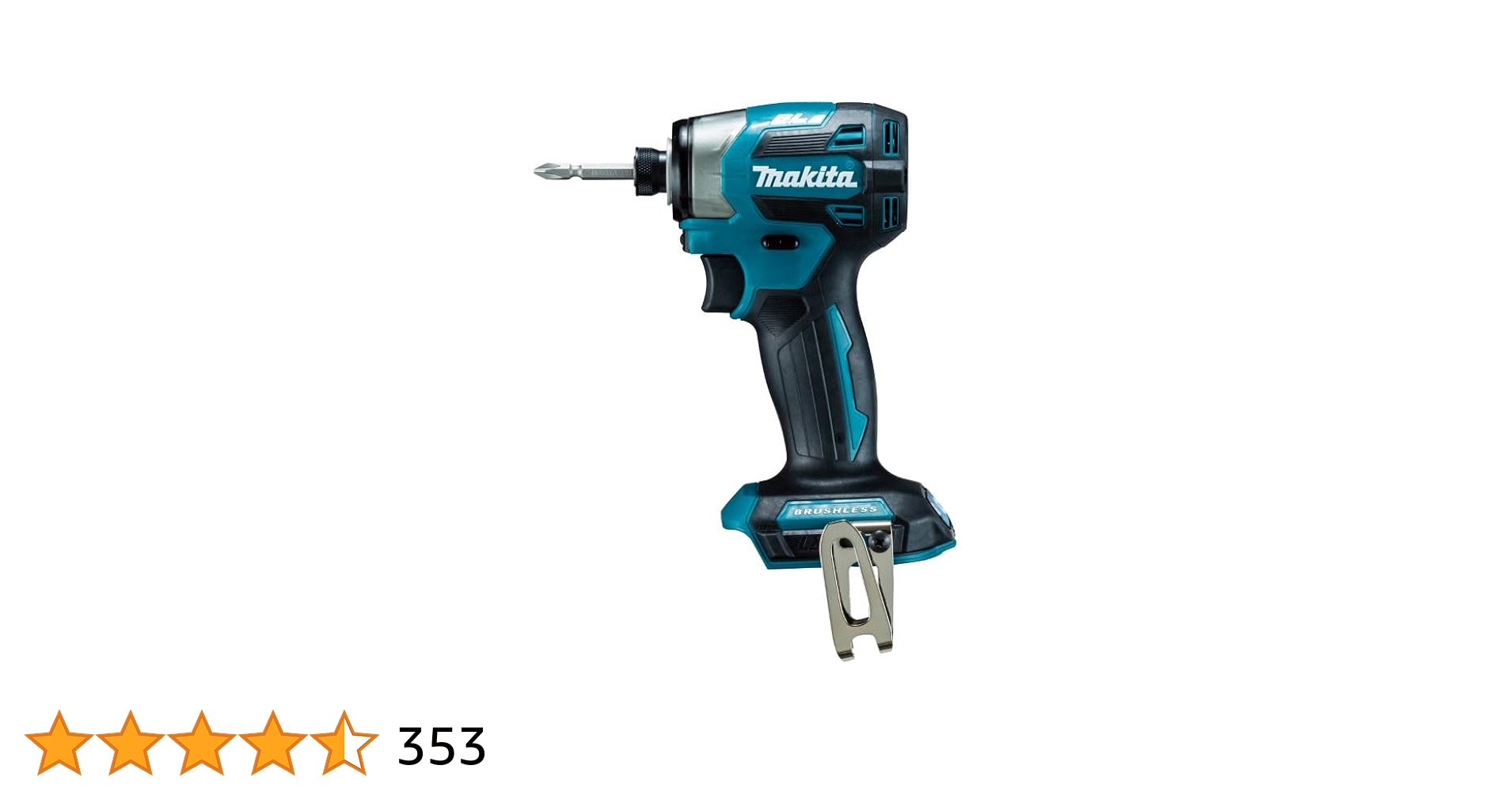 Amazon | マキタ(Makita) 充電式インパクトドライバ（青） 18V