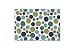 Ritz Polka Dot Reversible Absorbent Microfiber Dish Drying Mat, 21-inch by 14-inch, Ocean Blue