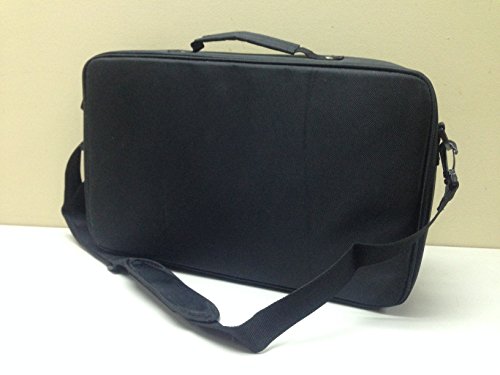 FixtureDisplays® 17" Black Laptop MacBook Carry Bag Case Computer Shoulder Strap 1728NEW-NF3