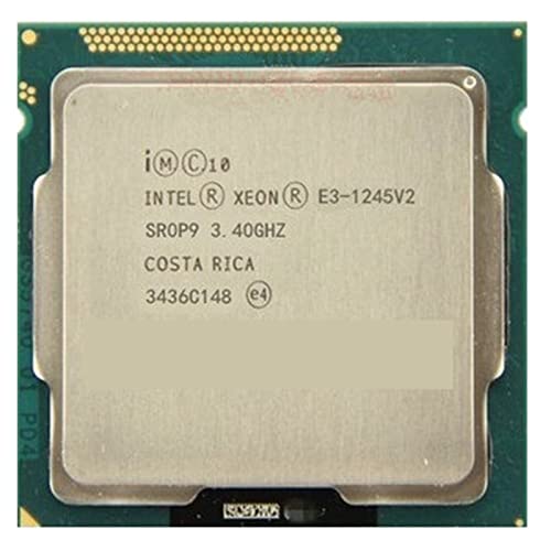 Xeon E3-1245V2 E3 1245 V2 NAbh RA vZbT CPU 3.4GHz LGA 1155 8MB SR0P9 E3-1245v2