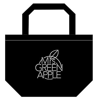 Amazon.co.jp: Mrs.GREEN APPLE vol.2 トートバッグ S (黒×白