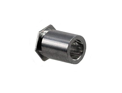 Unicorp ESOA-832-24 5/16 Hex THR Hole Standoff, 8-32 THD x 0.750 lg, Aluminum QTY-10