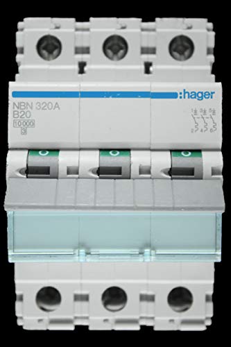 Magnetotérmico NBN 3P 20A trifásico con curva B 10/15kA para instalaciones y cuadros de distribución 2