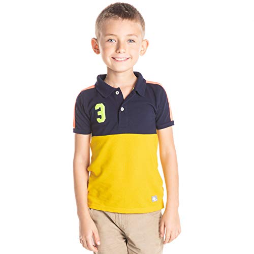 Image of Baby-Boys Cotton Blend Collared Neck T-Shirt