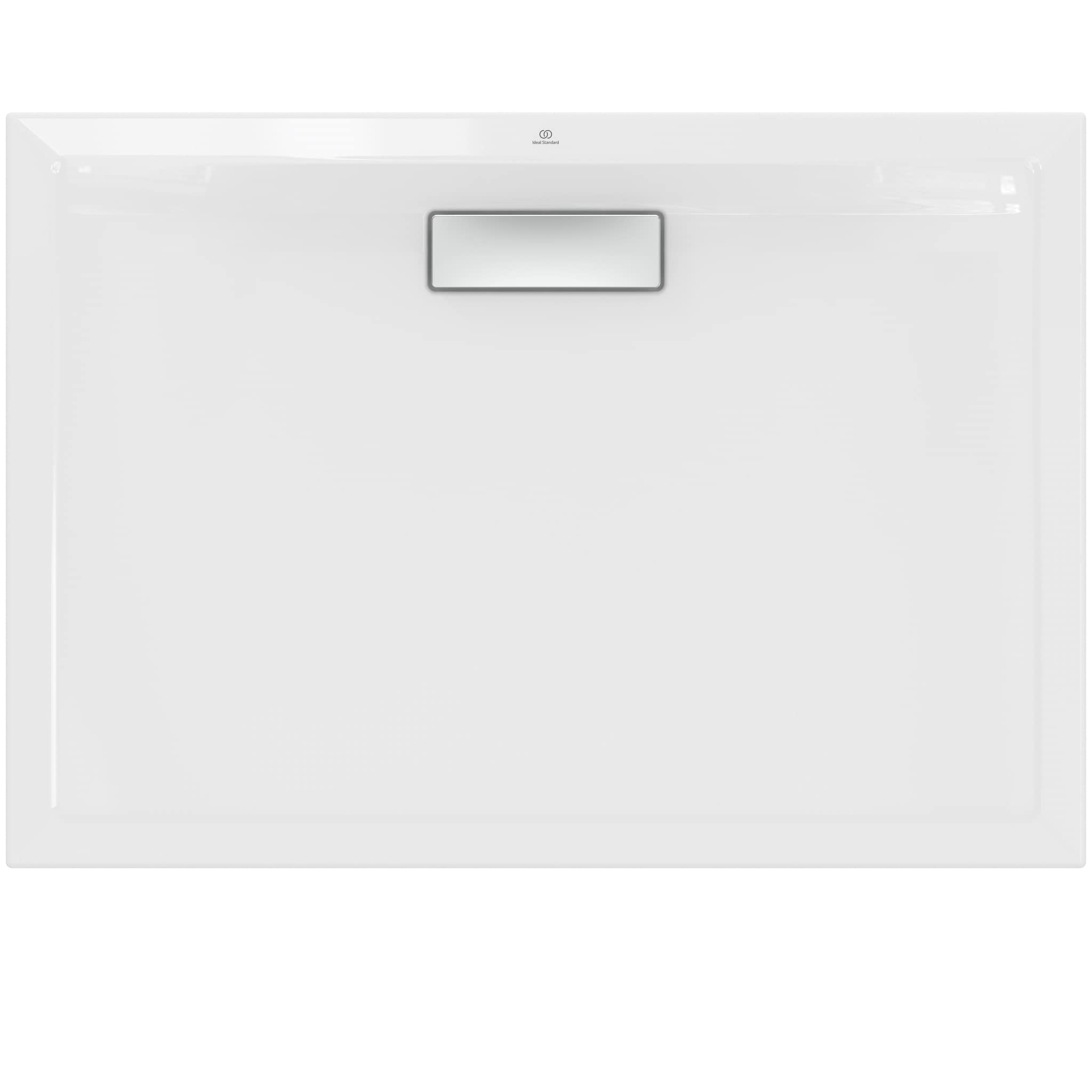 Ideal Standard Receveur de Douche Ultra Flat New Rectangulaire 100 x 70 cm Ultra-plat Hauteur 2,5 cm Acrylique Blanc Brillant T447501