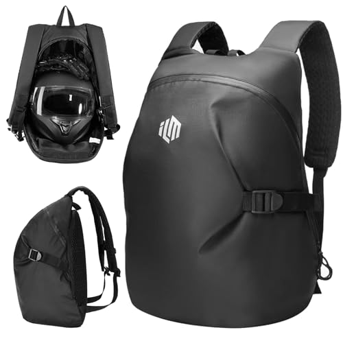 [ILM] バイク用品 ヘルメット リュック バックパック 防水 バイク リュック...