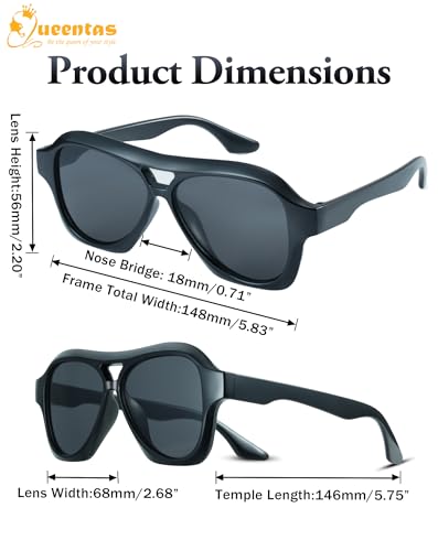 Men's Sunglasses Polarised Trendy Retro Sunglasses Womens UV380 Protection Driving Beach2