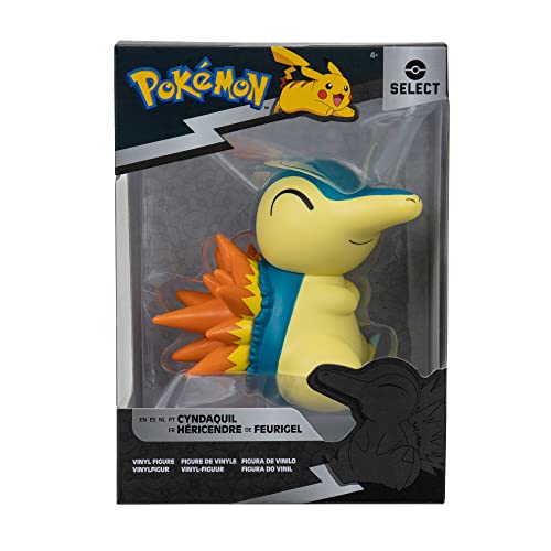 Pokémon PKW2949 Vinyl Figure - Fiery Hedgehog, Official Collectible Figure, 8 cm, Brown