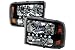 Spec-D Tuning 2LH-F25099JM-KS Black Headlight (Crystal Housing)