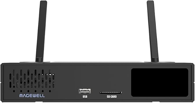 Magewell Ultra Encode AIO HDMI/SDI 4K Encoder with Multi-Protocol Streaming, Recording, NDI|HX3 & Dual-Input Mixing for Live Production 53130