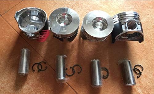 GOWE Engine Repair kit 4LE2 Piston and Piston Ring Set Cylinder Liner
